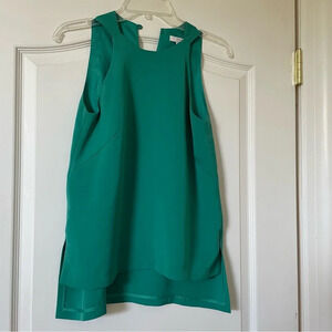 Brand New icb New York Kelly Green Sleeveless Top